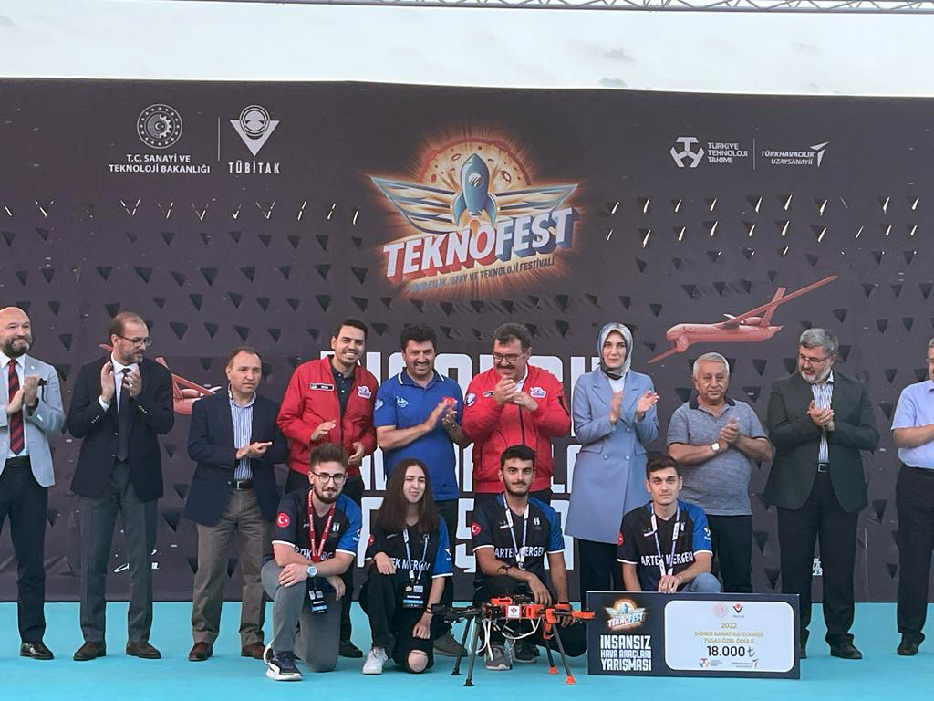 SUBÜ TEKNOFEST’te başarılarıyla göz doldurdu