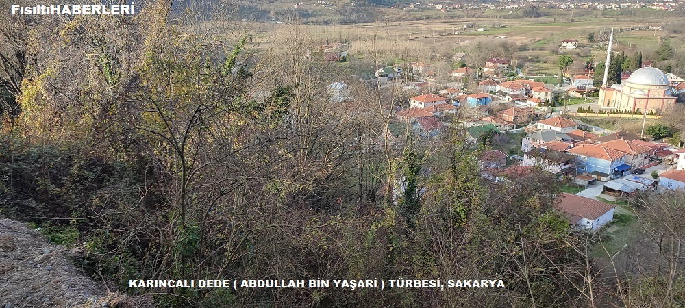 KARINCALI DEDE ABDULLAH BİN YAŞARİ TÜRBESİ, SAKARYA