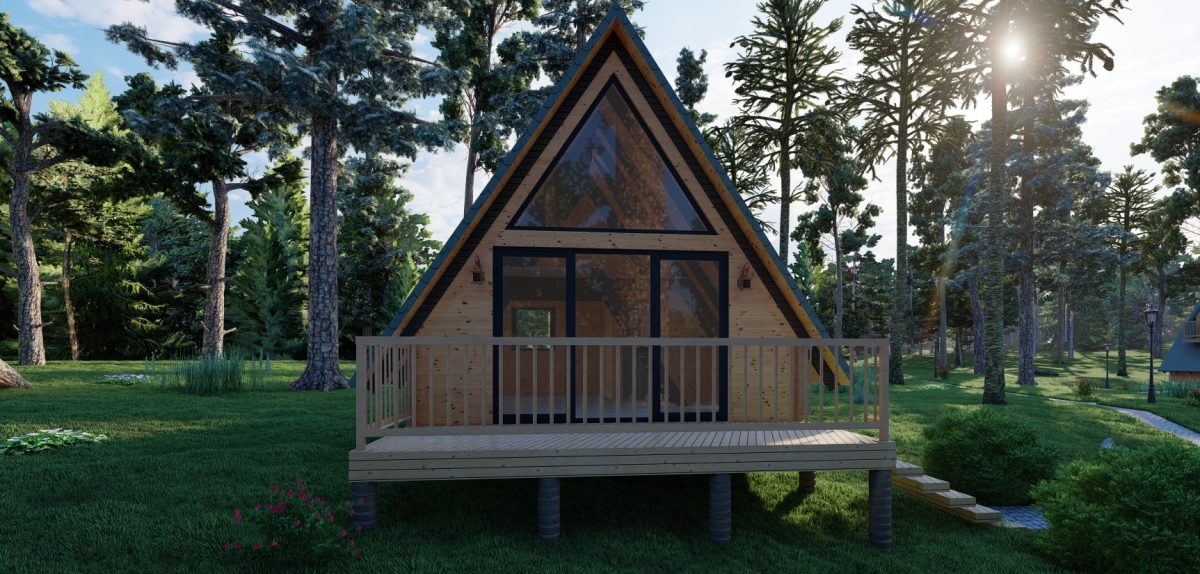 Doğanın kalbine özgün mimarisiyle SBB 10 yeni bungalov yapıyor