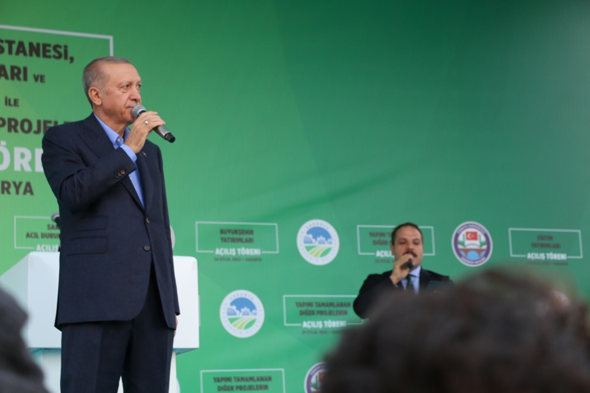 Recep Tayyip Erdoğan Sakarya'da