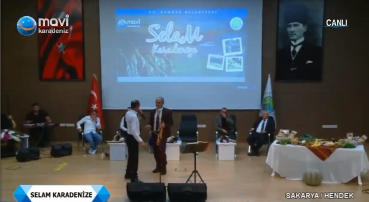 HENDEK’TE KARADENİZ RÜZGARI ESTİ
