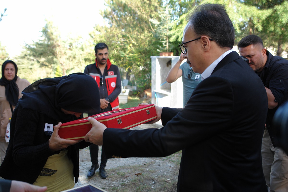 Bilecik’te Kıbrıs Gazisi son yolculuğuna uğurlandı