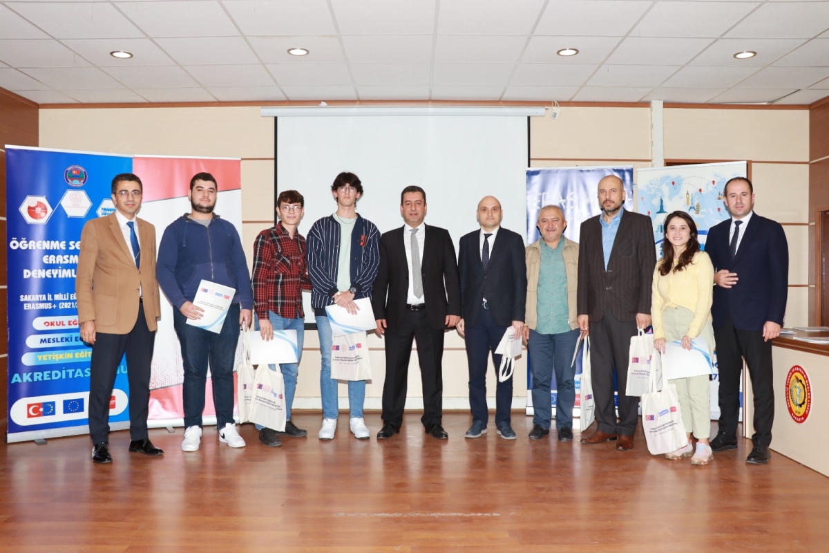 Sakarya İl Millî Eğitim Müdürlüğü Erasmus+ Mesleki Eğitim Akreditasyonu Sertifika Töreni