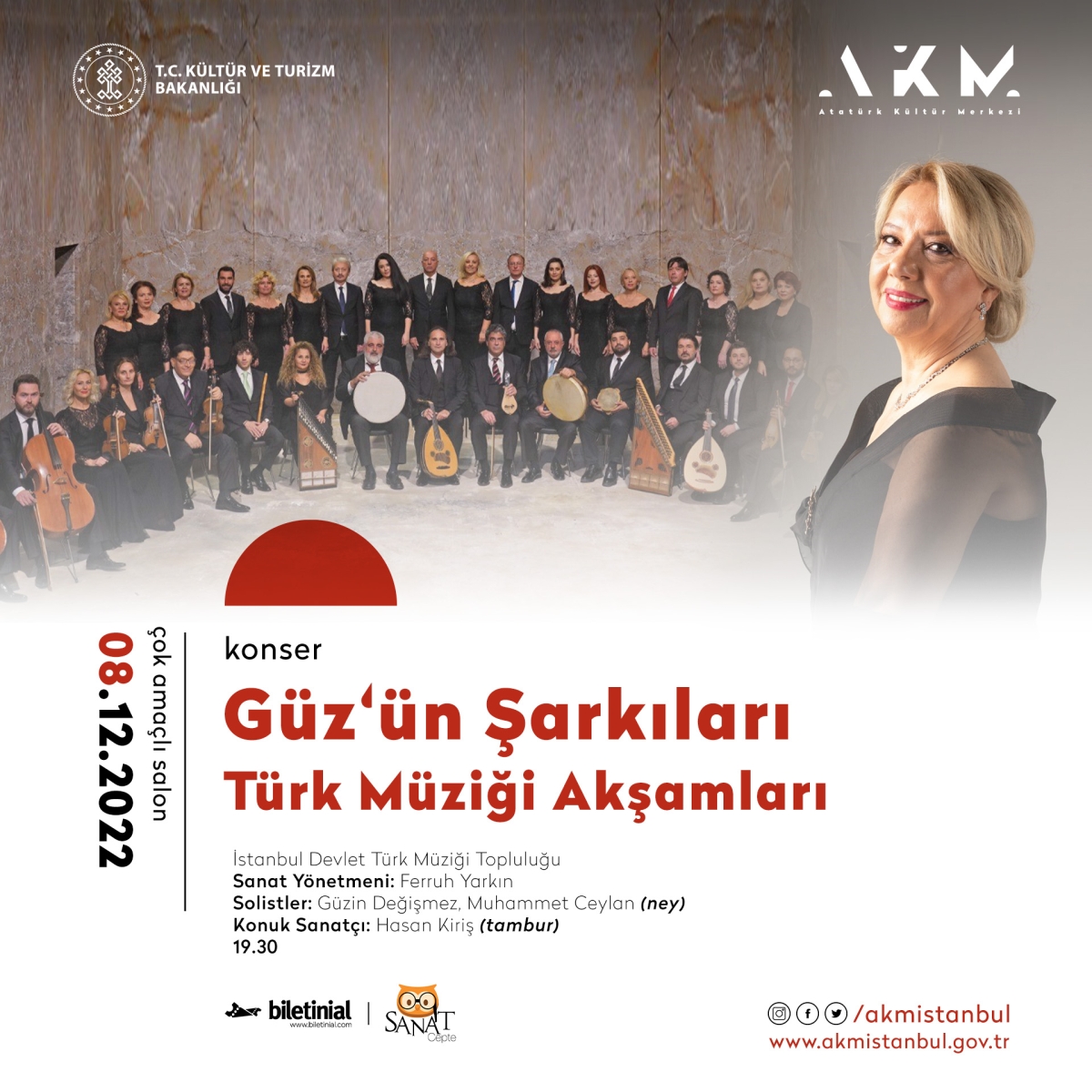 ATATÜRK KÜLTÜR MERKEZİNDE BU HAFTA (5 – 11 Aralık)