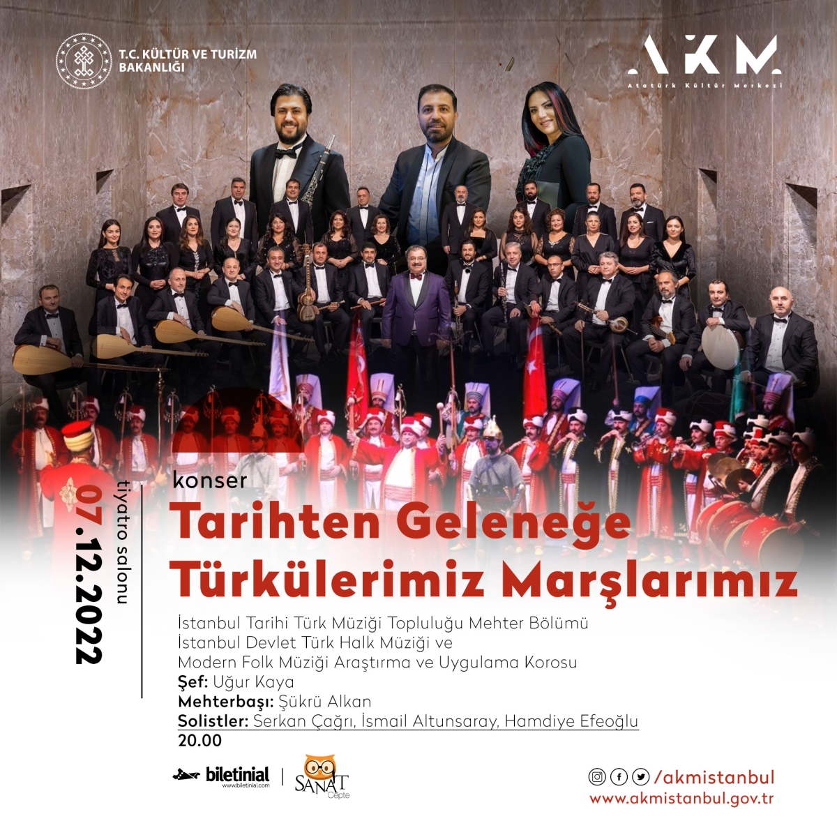 ATATÜRK KÜLTÜR MERKEZİNDE BU HAFTA (5 – 11 Aralık)