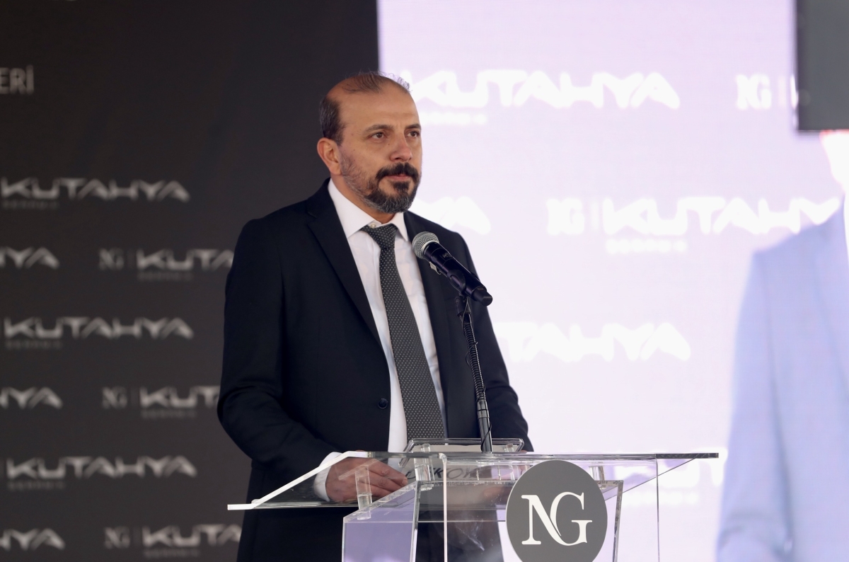NG KÜTAHYA SERAMİK 100 MİLYON AVROLUK 8. FABRİKA YATIRIMININ STARTINI VERDİ MUSTAFA VARANK: