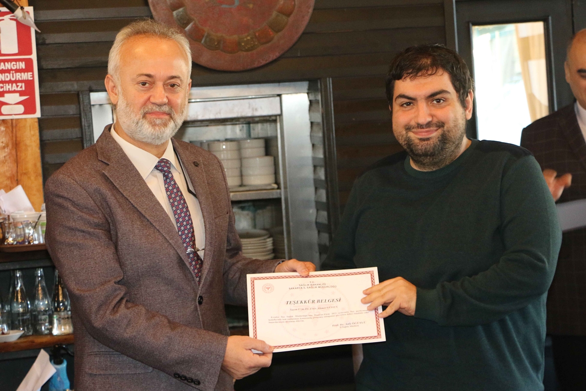 Erenler İSM’nin başarısı teşekkür belgesiyle taçlandı
