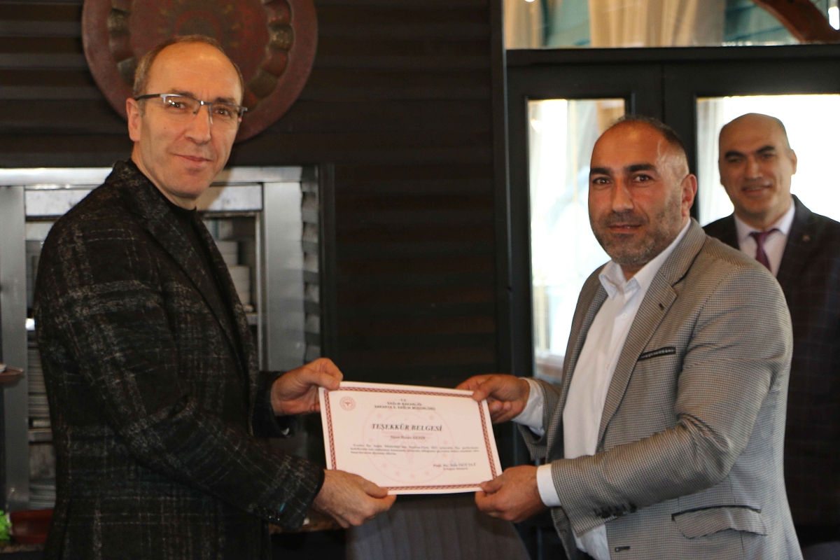 Erenler İSM’nin başarısı teşekkür belgesiyle taçlandı
