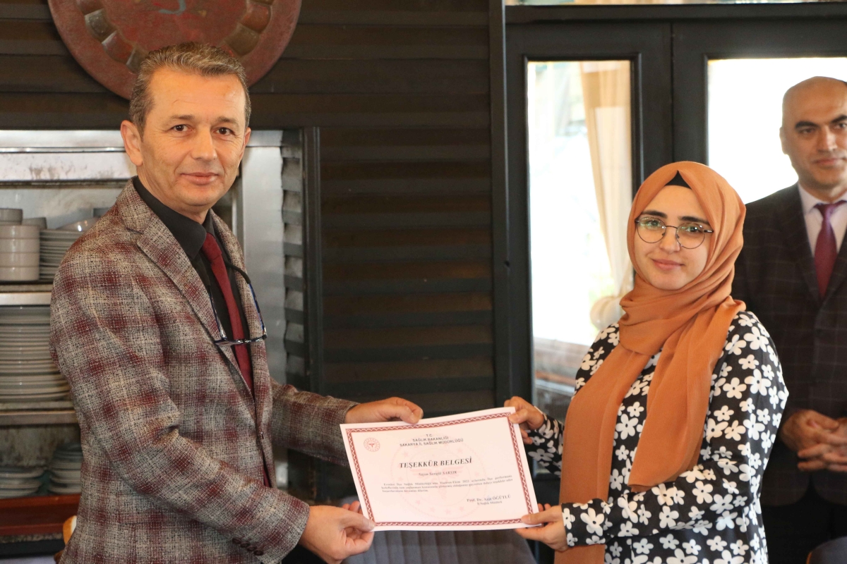 Erenler İSM’nin başarısı teşekkür belgesiyle taçlandı