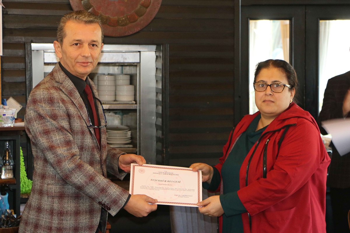 Erenler İSM’nin başarısı teşekkür belgesiyle taçlandı