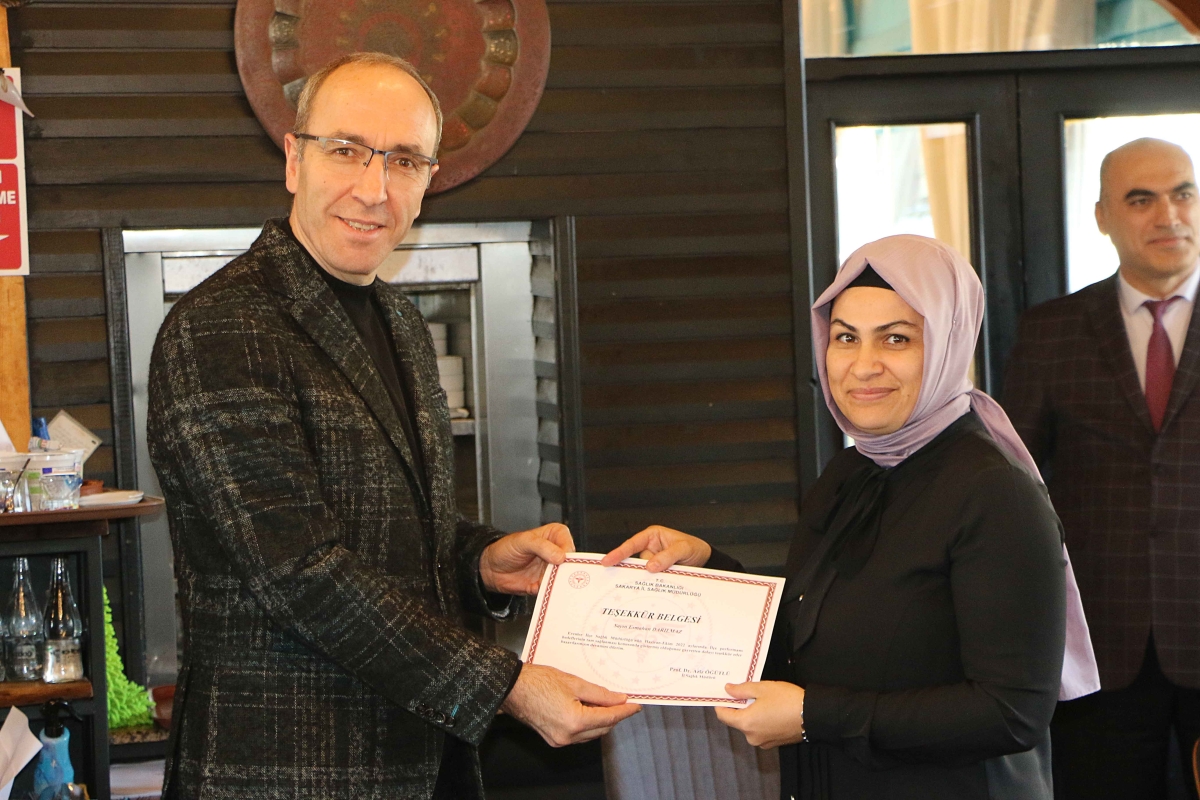 Erenler İSM’nin başarısı teşekkür belgesiyle taçlandı