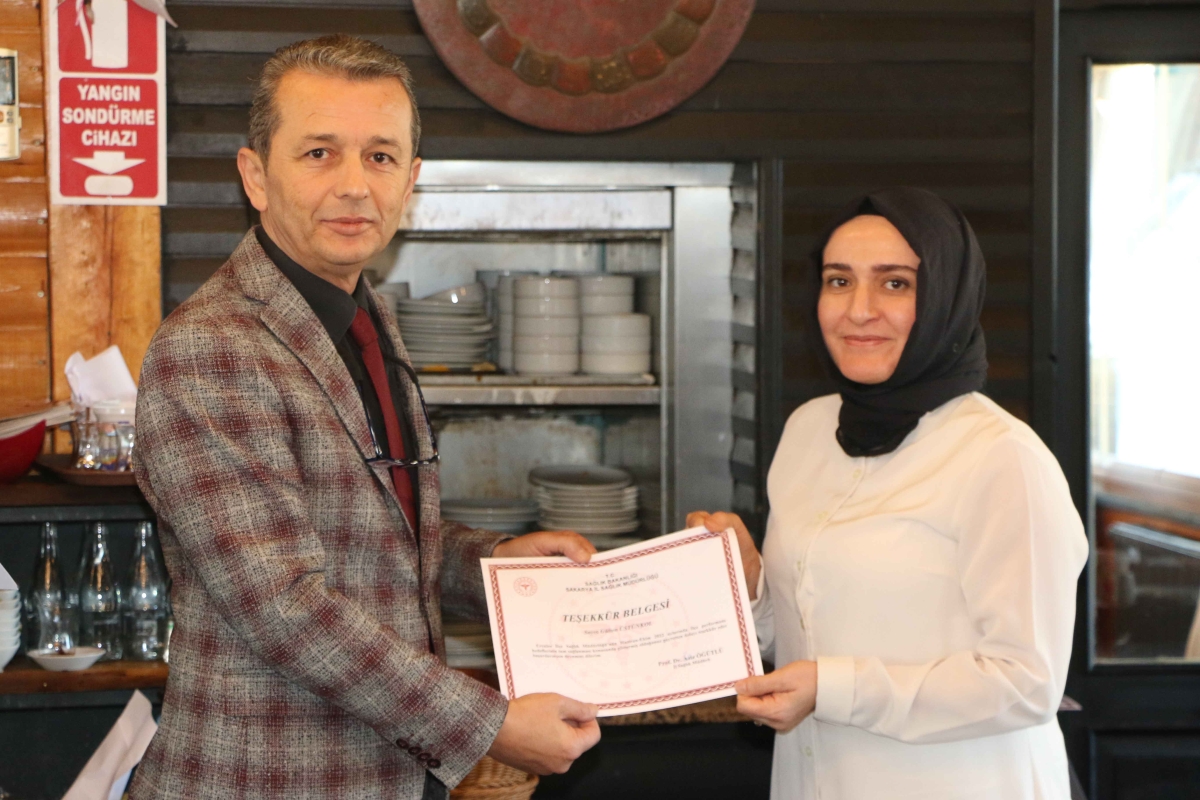 Erenler İSM’nin başarısı teşekkür belgesiyle taçlandı