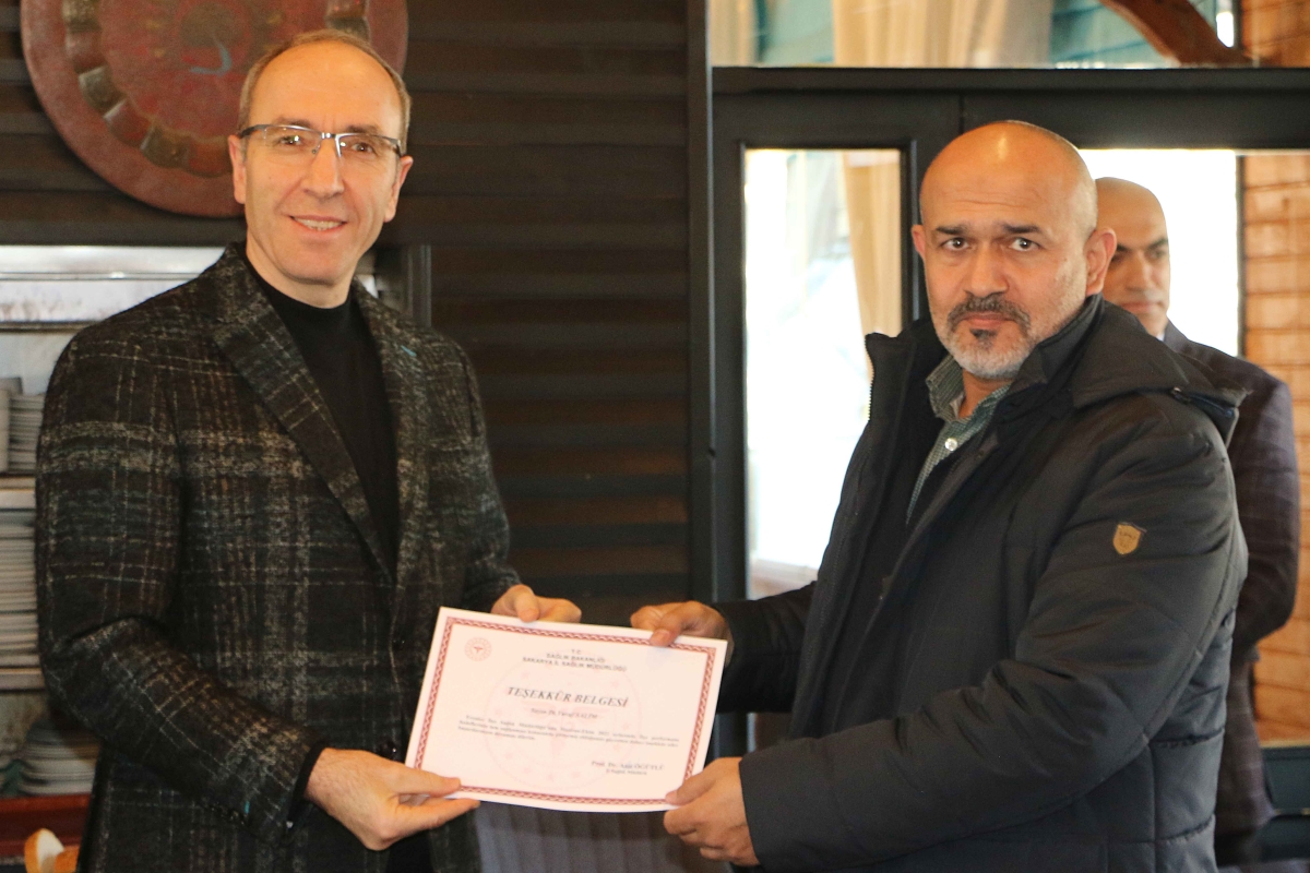 Erenler İSM’nin başarısı teşekkür belgesiyle taçlandı