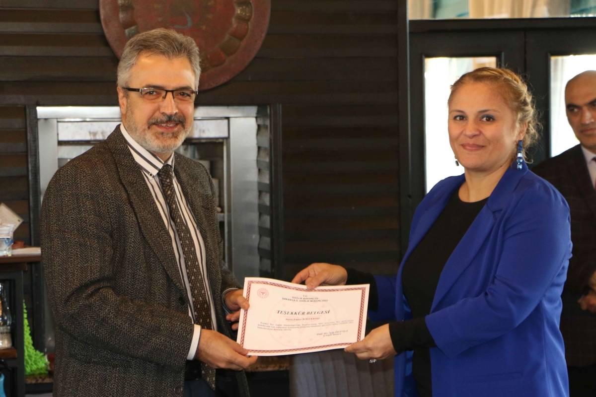 Erenler İSM’nin başarısı teşekkür belgesiyle taçlandı