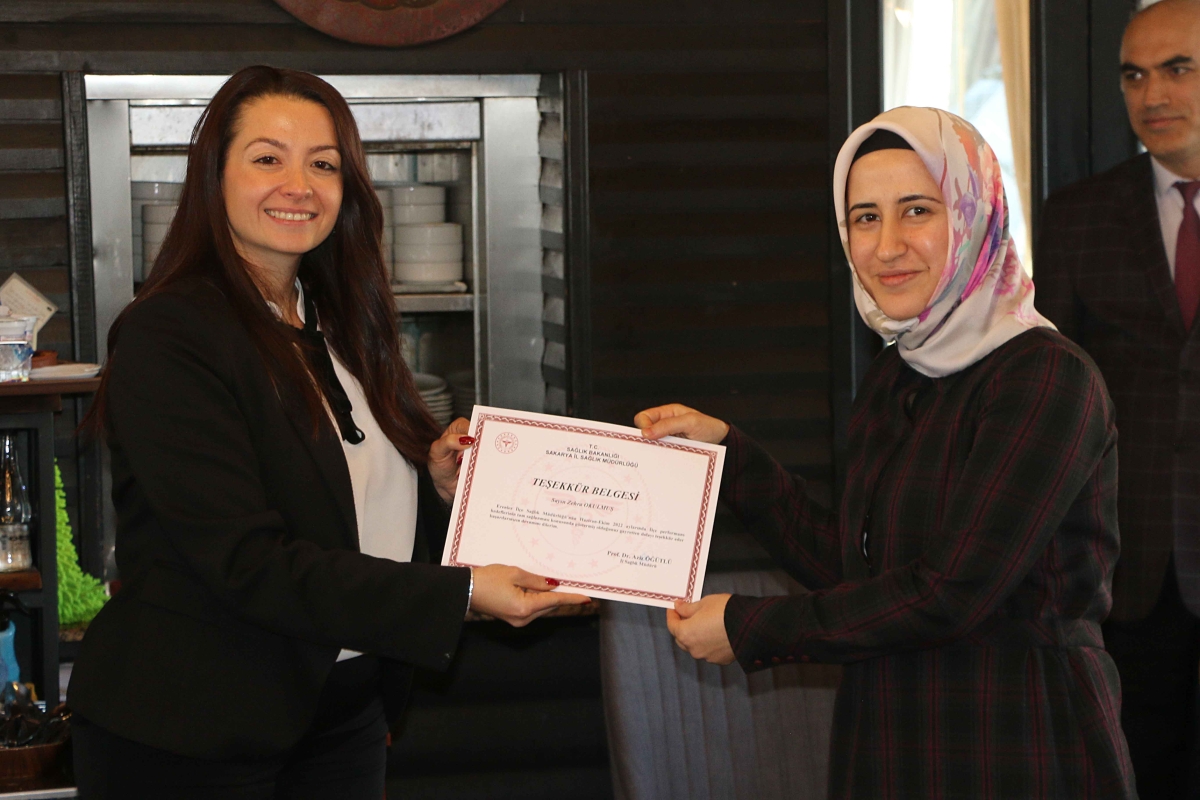 Erenler İSM’nin başarısı teşekkür belgesiyle taçlandı