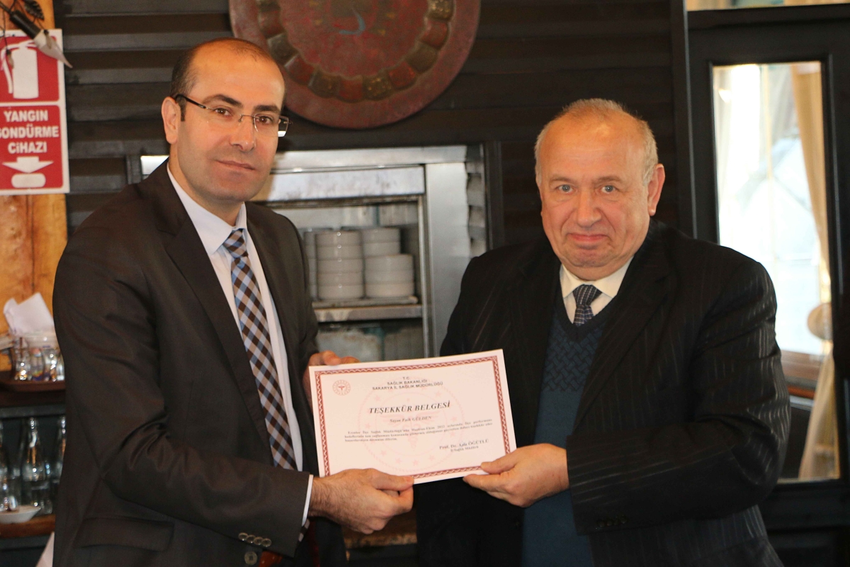 Erenler İSM’nin başarısı teşekkür belgesiyle taçlandı