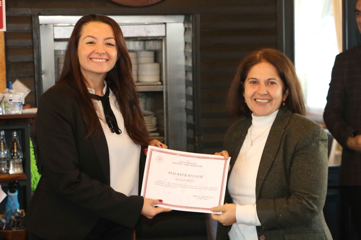 Erenler İSM’nin başarısı teşekkür belgesiyle taçlandı