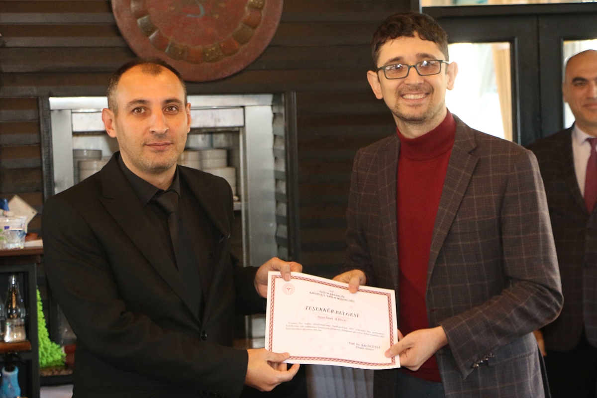 Erenler İSM’nin başarısı teşekkür belgesiyle taçlandı