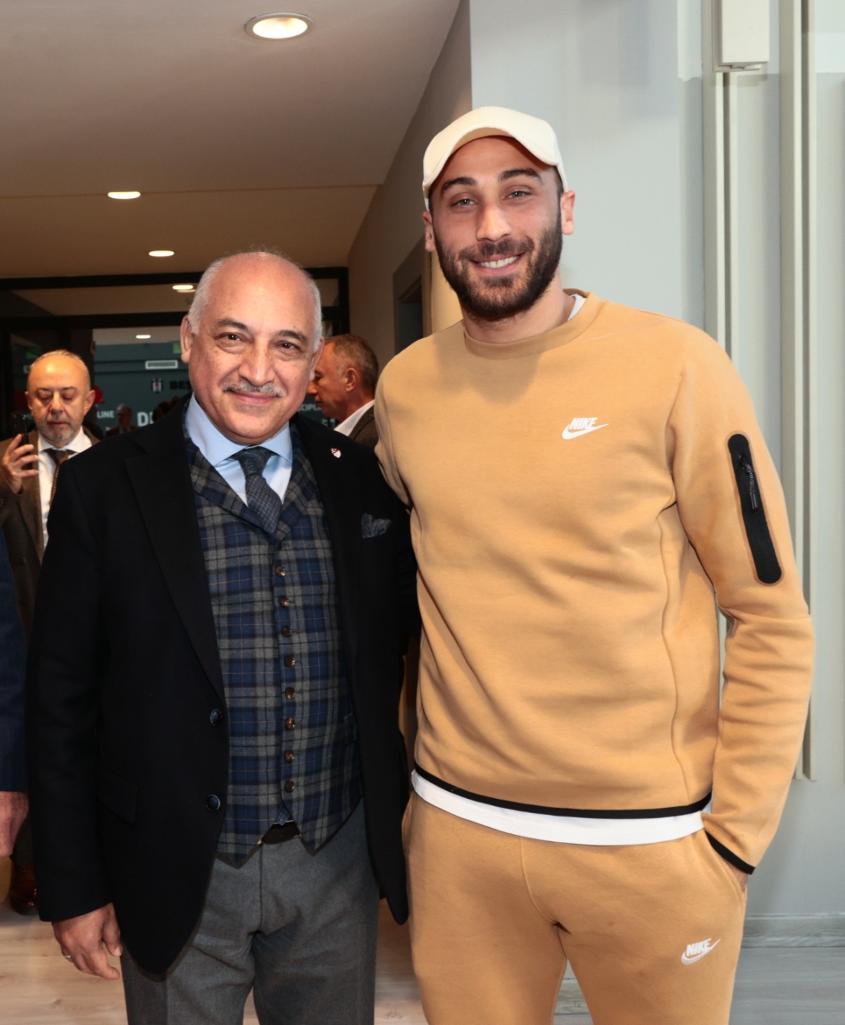 TFF Başkanı Mehmet Büyükekşi, Beşiktaş Kulübü’nü Ziyaret Etti