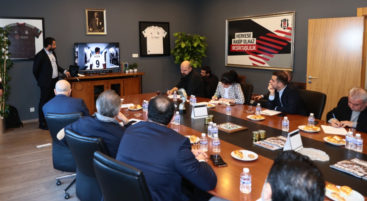 TFF Başkanı Mehmet Büyükekşi, Beşiktaş Kulübü’nü Ziyaret Etti