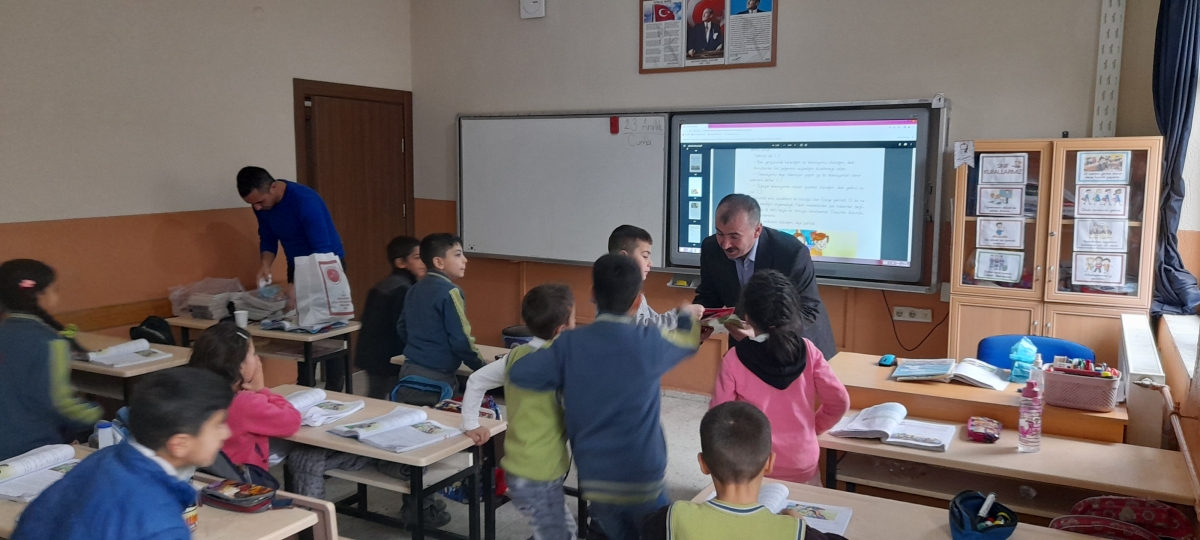 Köyde Okuma Etkinliği” programlarının 50’incisi Oluközü’nde düzenlendi!