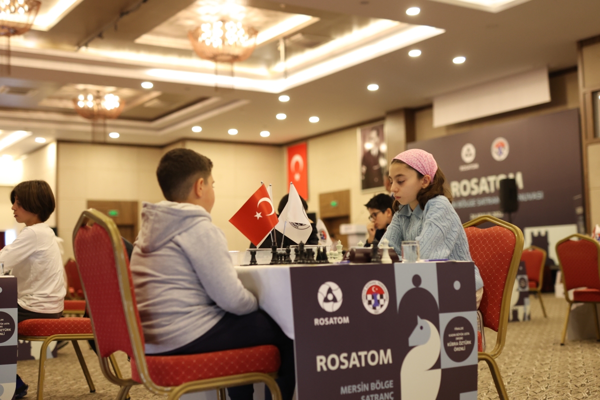 ROSATOM MERSİN BÖLGE SATRANÇ TURNUVASI’NDA ŞAMPİYONLAR BELLİ OLDU