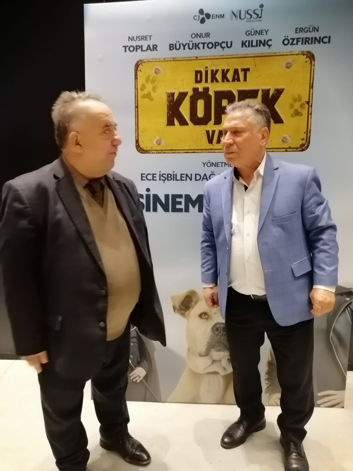 Dikkat Köpek Var; Film Galasından Görüntüler