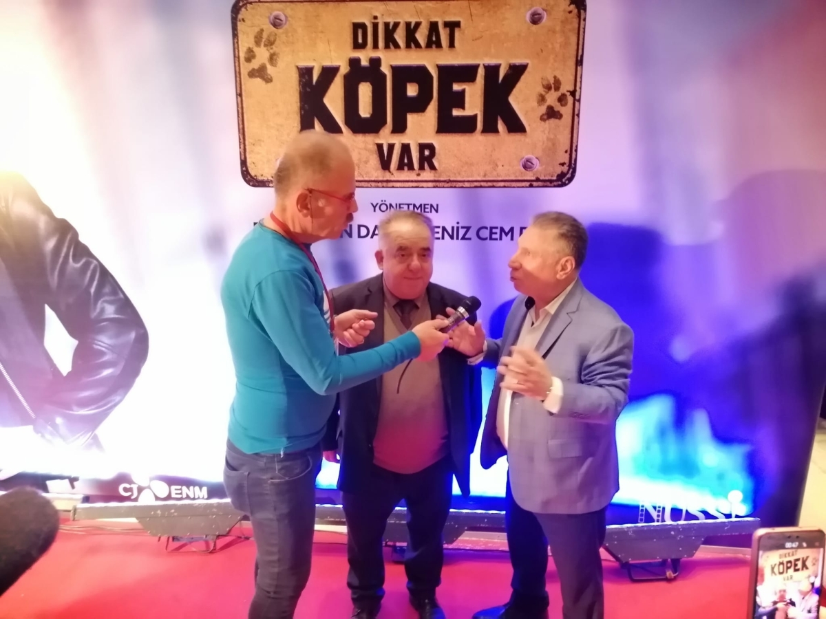 Dikkat Köpek Var; Film Galasından Görüntüler