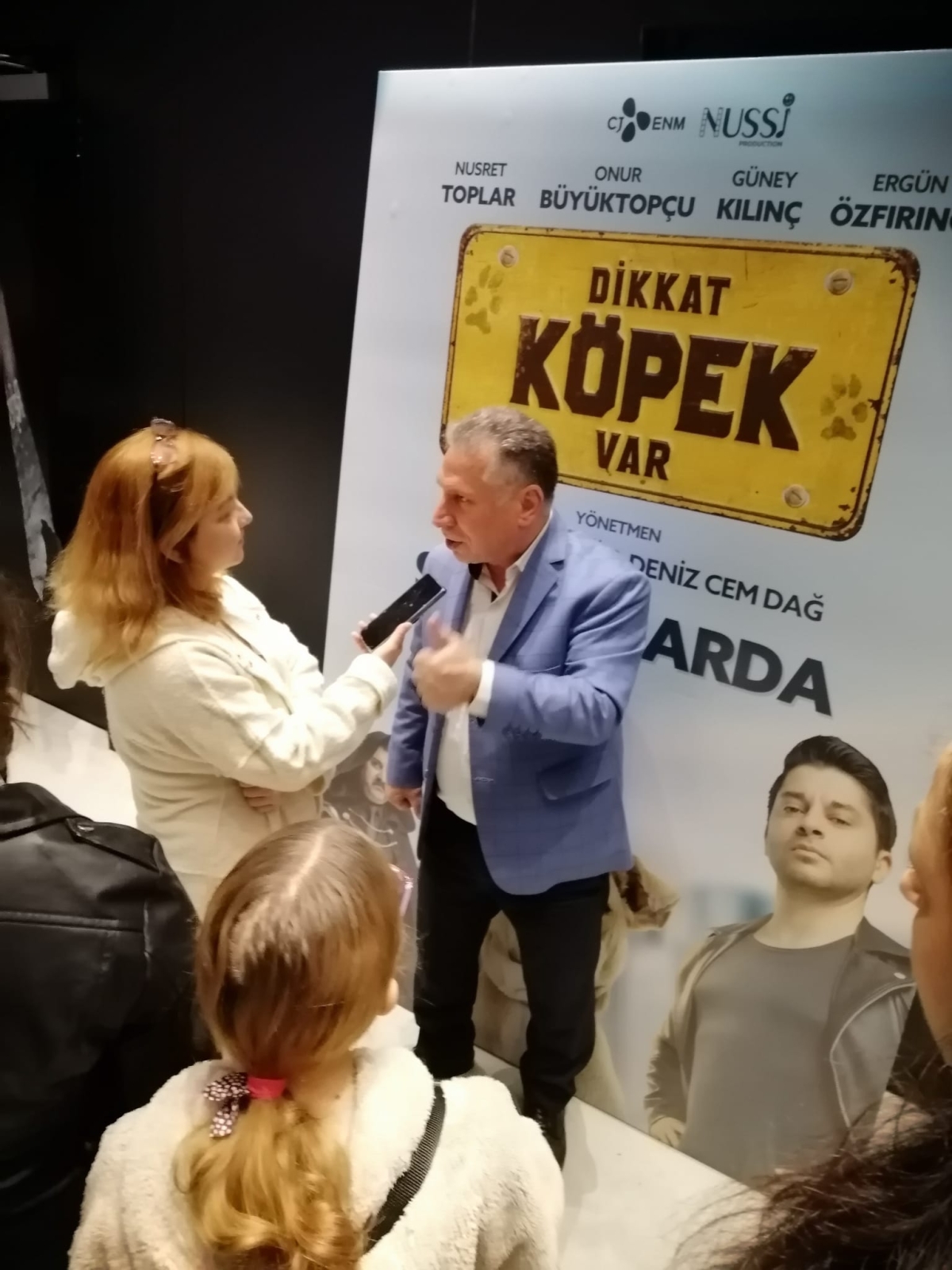 Dikkat Köpek Var; Film Galasından Görüntüler