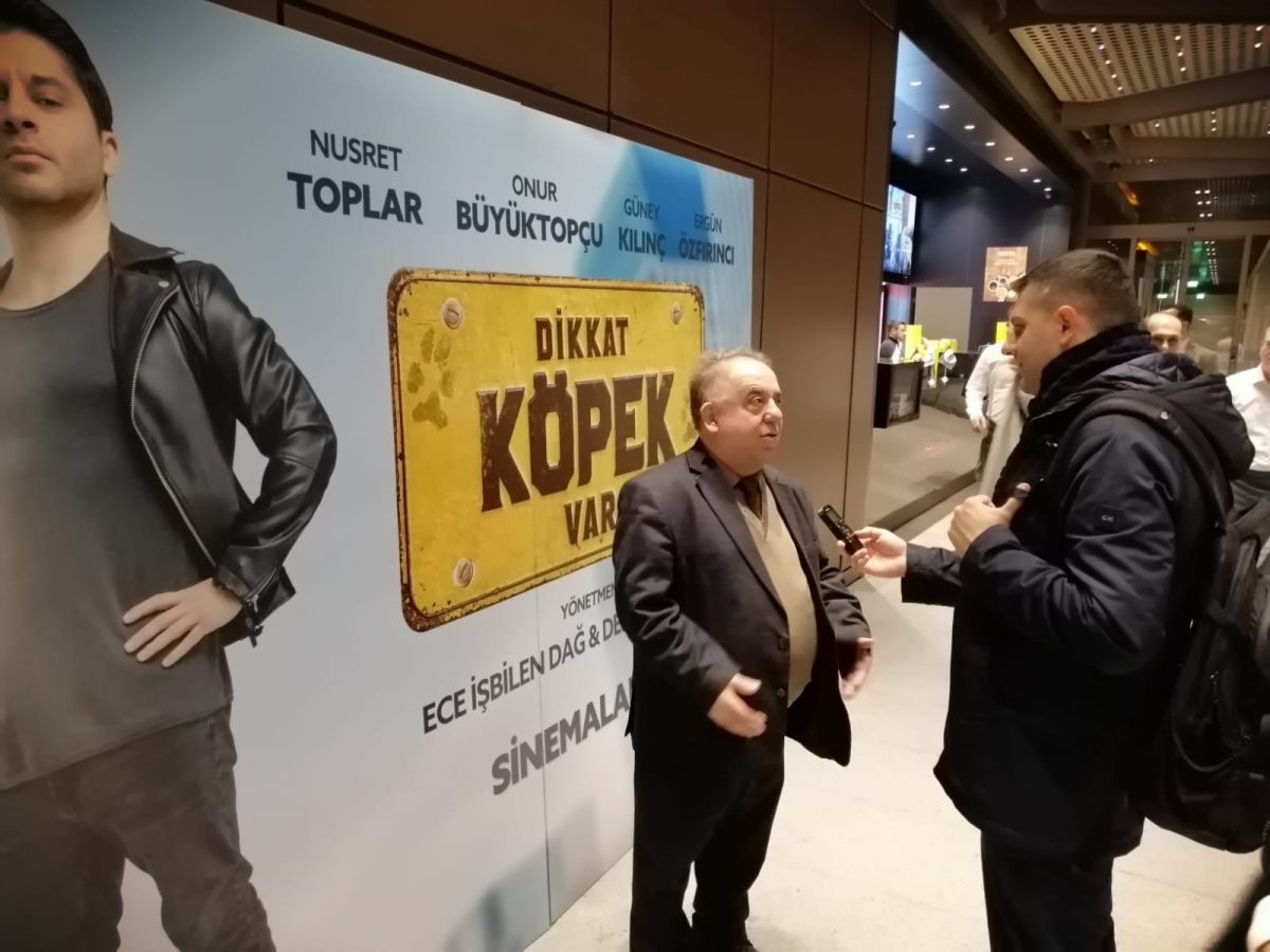 Dikkat Köpek Var; Film Galasından Görüntüler