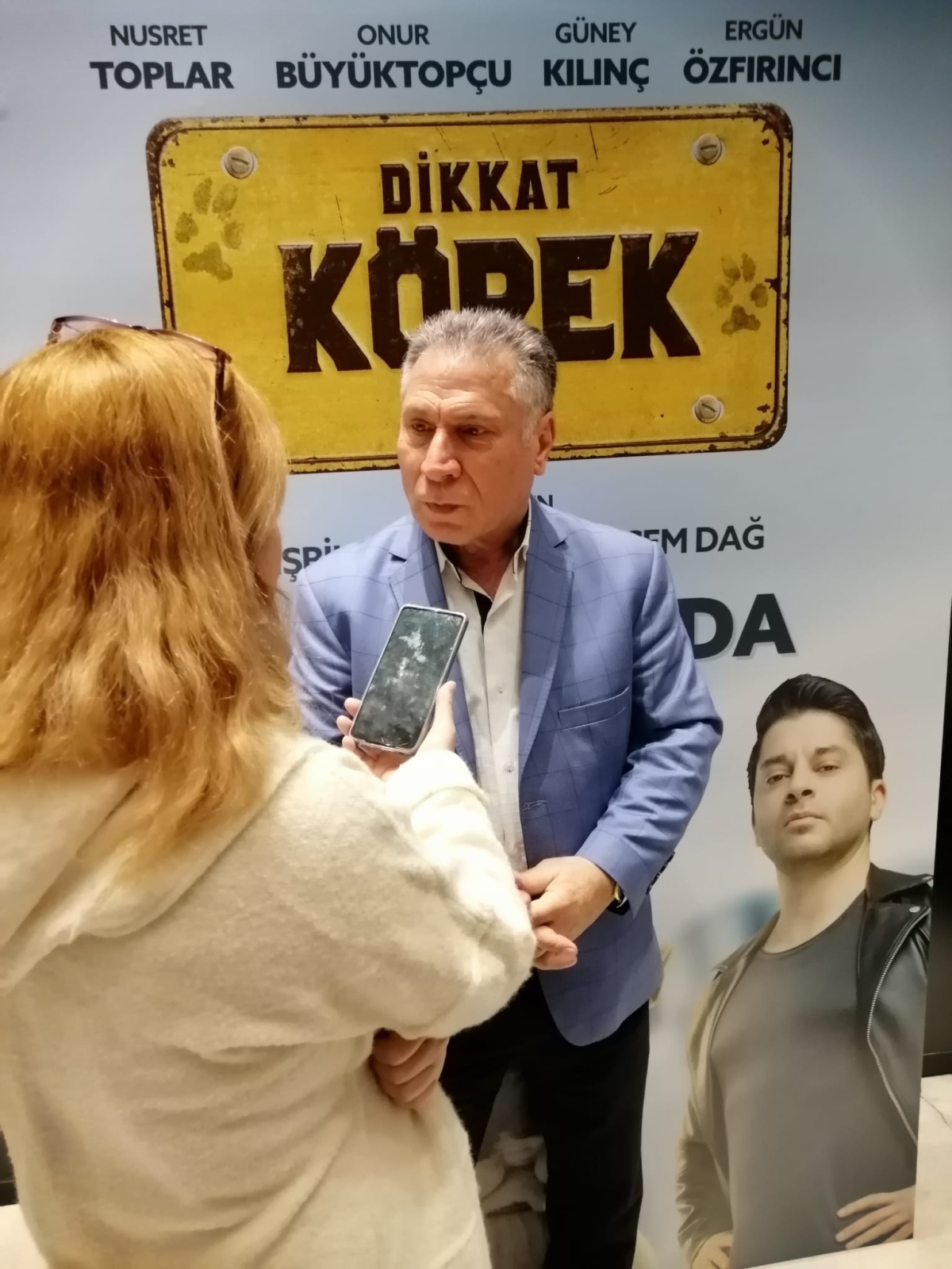 Dikkat Köpek Var; Film Galasından Görüntüler