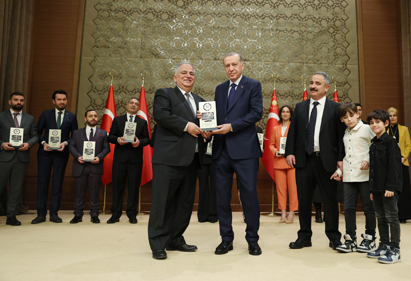 Cumhurbaşkanı Erdoğan, “7. Anadolu Medya Ödülleri” programına katıldı