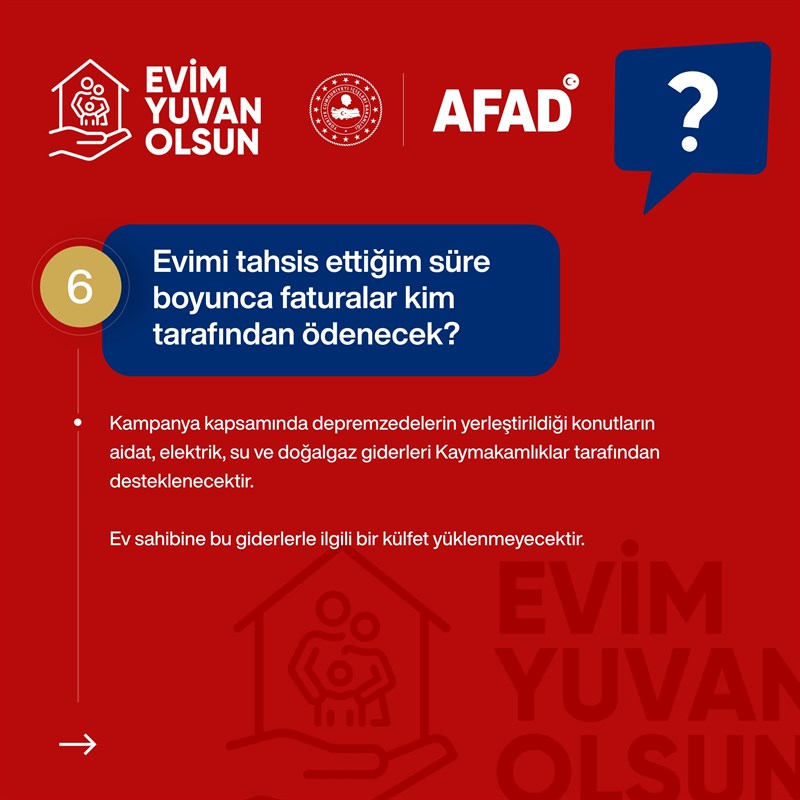 Depremzedeler İçin