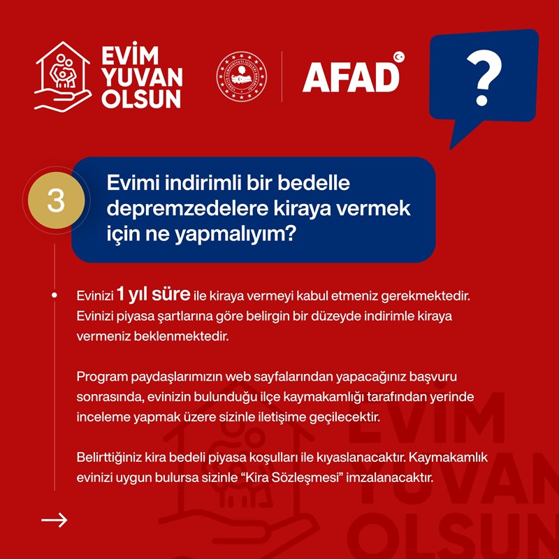 Depremzedeler İçin