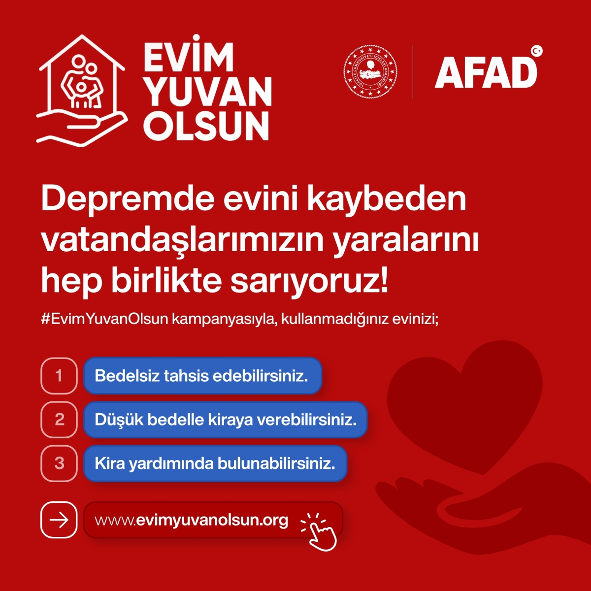 Depremzedeler İçin