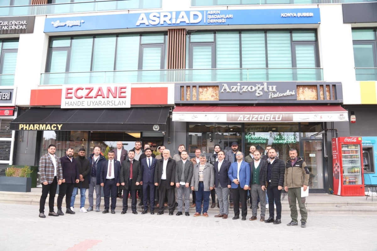 ASRİAD Sakarya ilk il dışı ziyaretini Konya’ya gerçekleştirdi