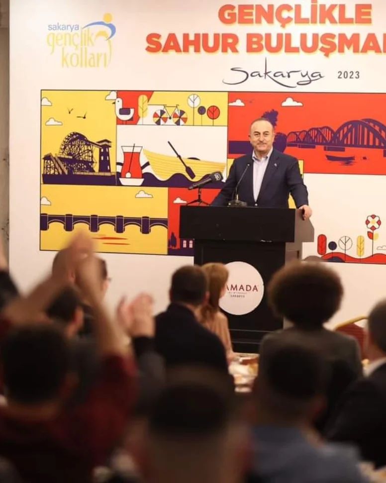 Mevlüt Çavuşoğlu #Sakarya'da.