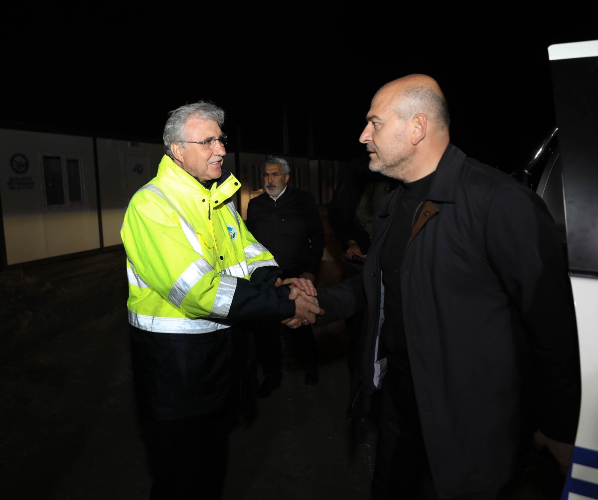 İçişleri Bakanı Soylu İskenderun’daki konteyner kentte: