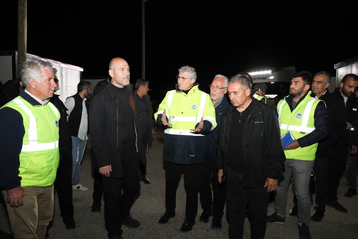 İçişleri Bakanı Soylu İskenderun’daki konteyner kentte: