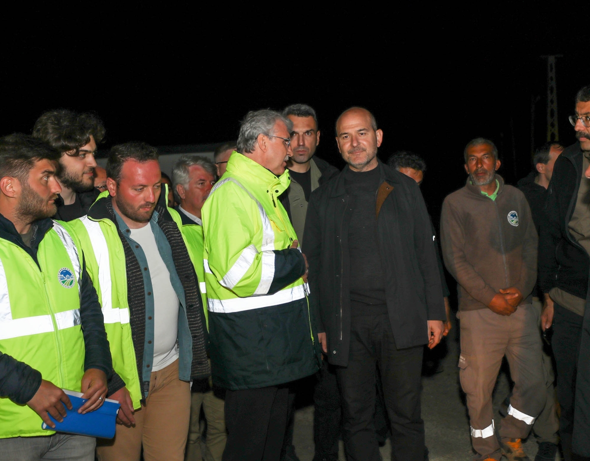 İçişleri Bakanı Soylu İskenderun’daki konteyner kentte: