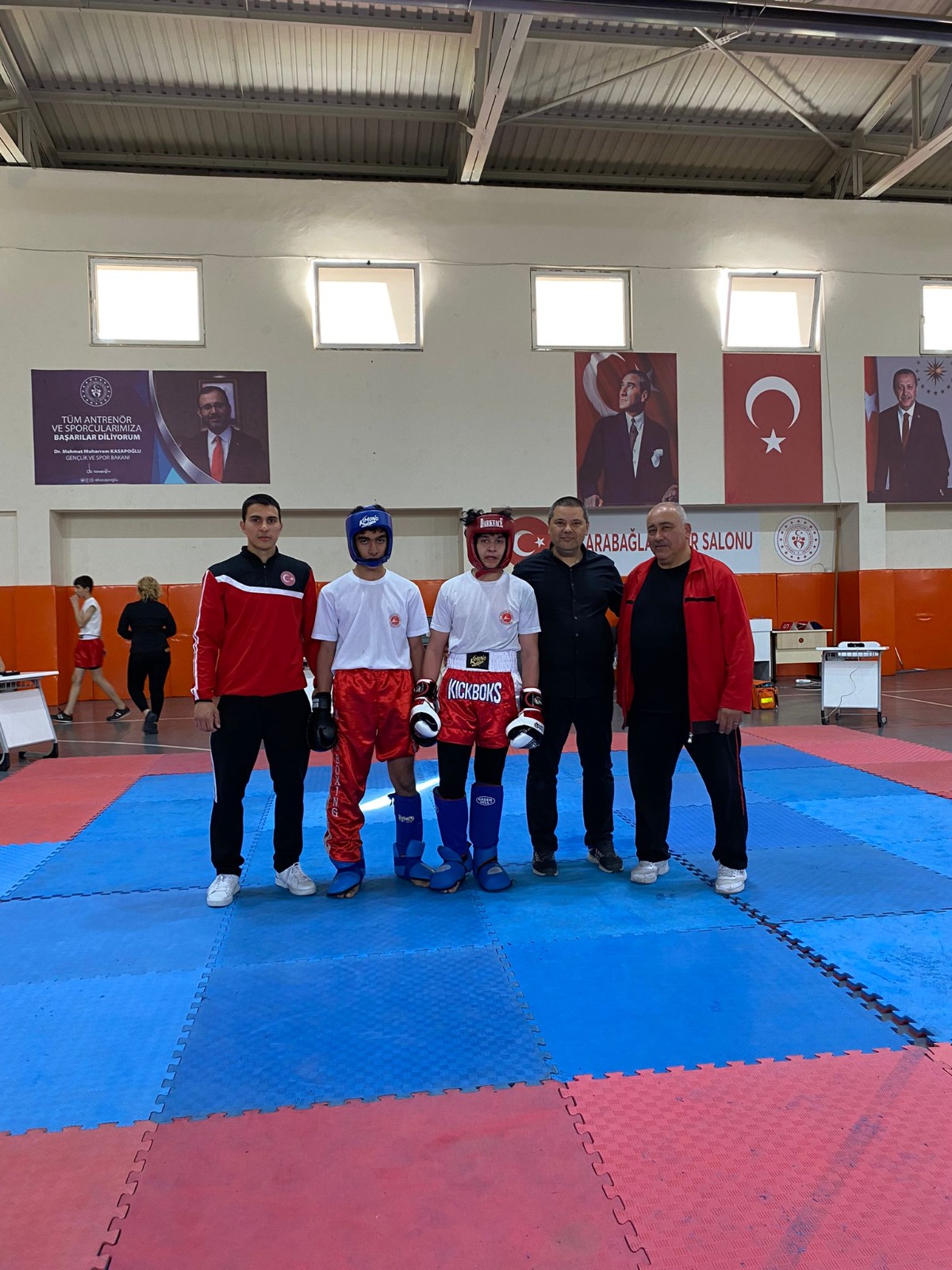 MADALYA AVCILARI İŞ BAŞINDA…