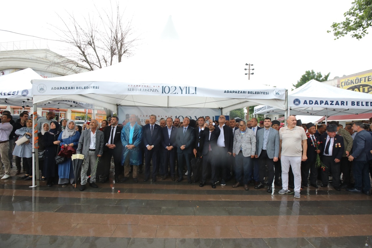 Adapazarı'nın Kurtuluşunun 102’nci yılı etkinlikleri