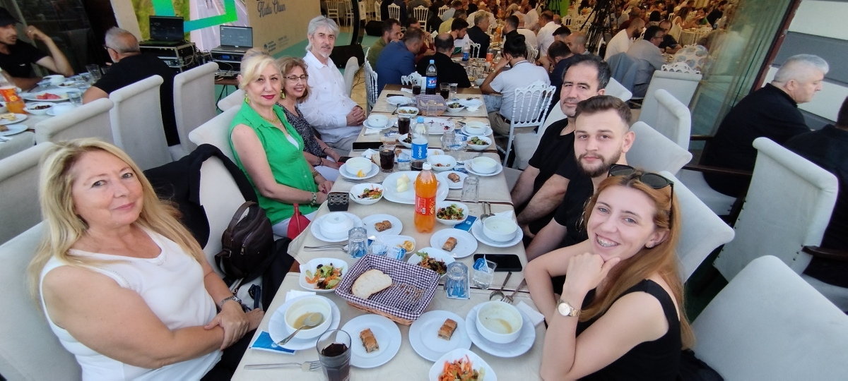 24 TEMMUZ GAZETECİLER VE BASIN BAYRAMINDA SBB BAŞKANI EKREM YÜCE ULUSAL VE YEREL BASIN İLE BİR ARADA