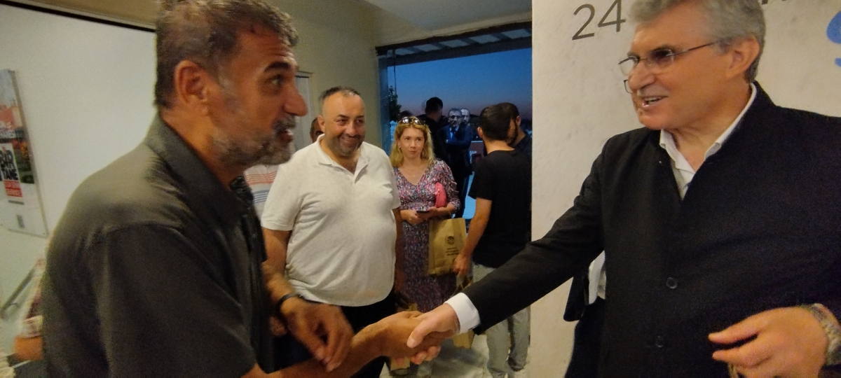 24 TEMMUZ GAZETECİLER VE BASIN BAYRAMINDA SBB BAŞKANI EKREM YÜCE ULUSAL VE YEREL BASIN İLE BİR ARADA