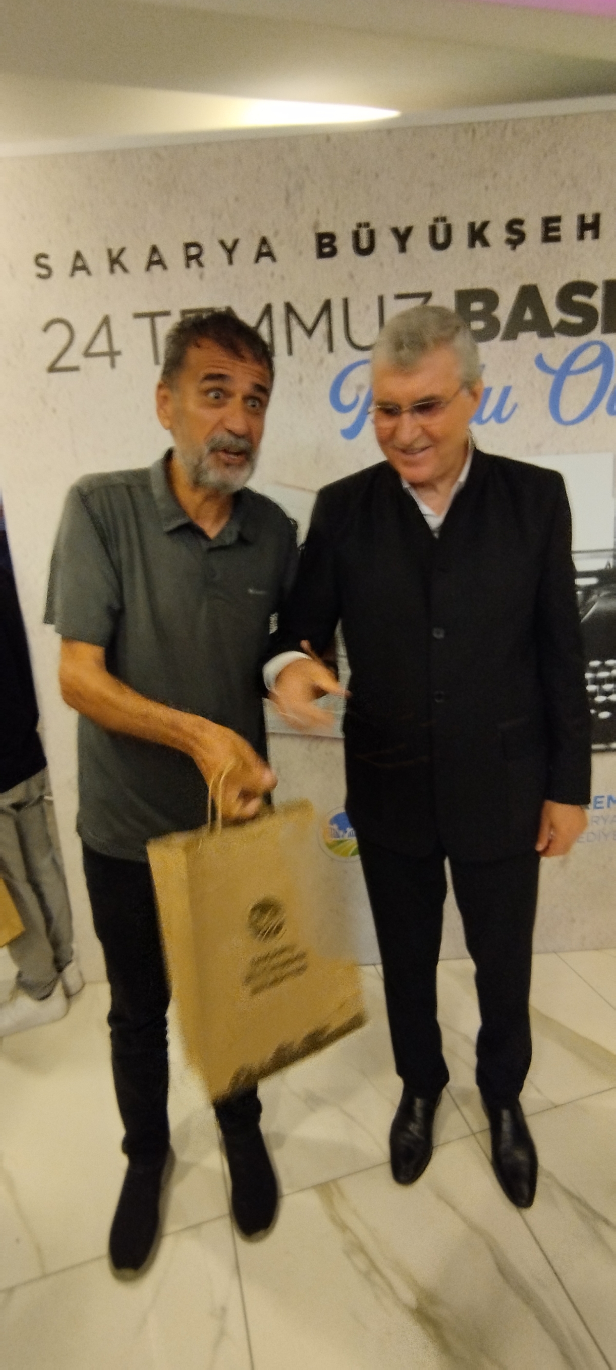 24 TEMMUZ GAZETECİLER VE BASIN BAYRAMINDA SBB BAŞKANI EKREM YÜCE ULUSAL VE YEREL BASIN İLE BİR ARADA