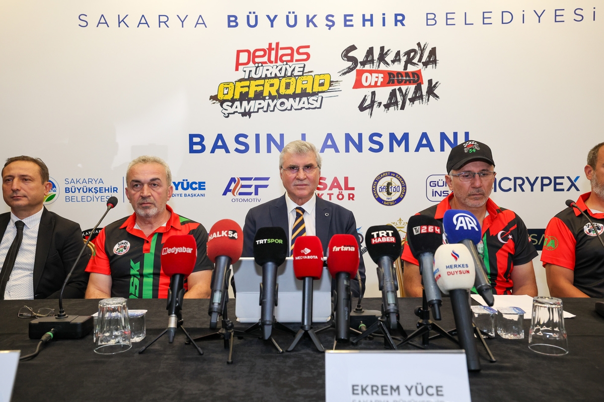 Petlas Türkiye Offroad Şampiyonası Lansmanı Sakarya'da yapıldı