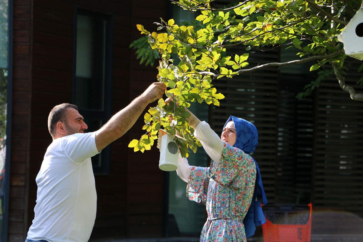 Sakarya'da Engelsiz hobi atölyesinde yürek ısıtan etkinlik