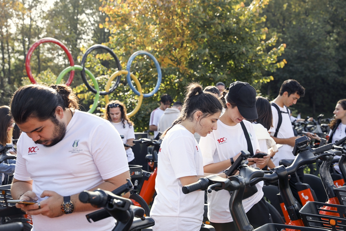 Pedallar cumhuriyetin 100. yılı için çevrildi