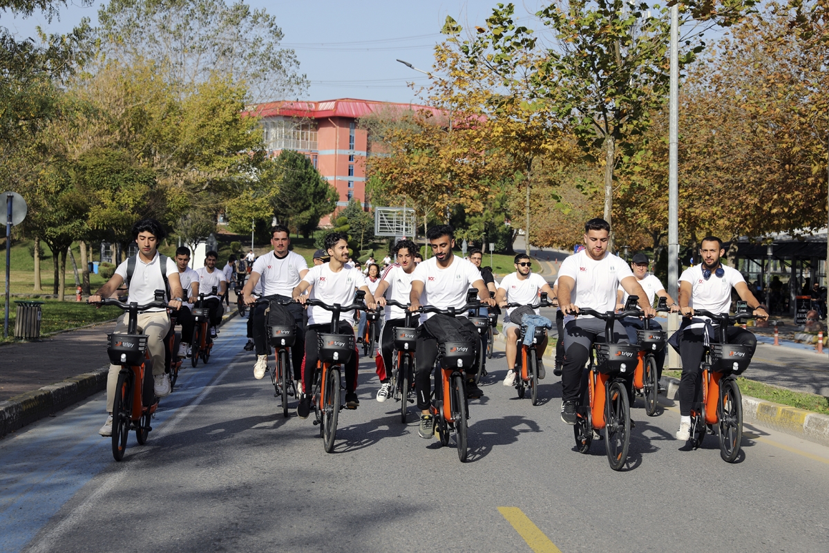 Pedallar cumhuriyetin 100. yılı için çevrildi