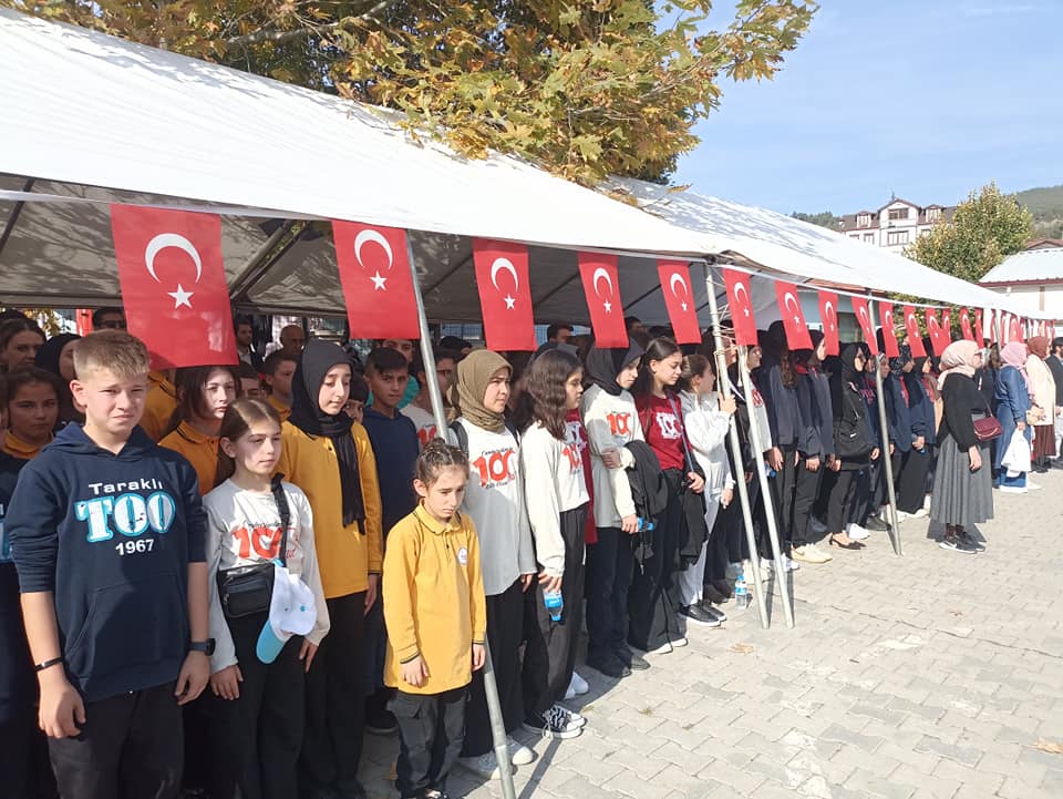 CUMHURİYET’İN 100.YILI SAKARYA'NIN TARAKLI İLÇESİNDE COŞKUYLA KUTLANDI